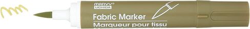Uchida 722-C-27 Marvy Fabric Brush Point Marker, Olive Brown in Saudi Arabia