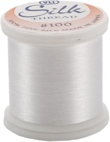 واي ال اي خيط حريري T-12 100wt 20210-WHT 200 متر، ابيض in Kuwait