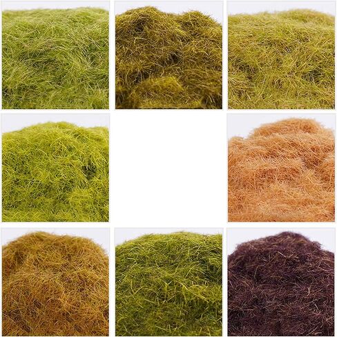 Cayway 7 Pack Miniature Basing Kit Scenery Basing Material Kit Include Stone, Decorative Sand, Grass, Snow for Projects Model Train Railways Architecture Landscape, Mini Garden in Kuwait