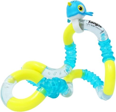 Tangle Pets Aquatic Series Collection - Turtle Crab Dolphin Sting Ray Octopus Narwhal - Cute Fidgets for Boys and Girls - Aquatic Fidget Toys - Sea Creature Fidget Toys - Tangle Fidgets in Kuwait