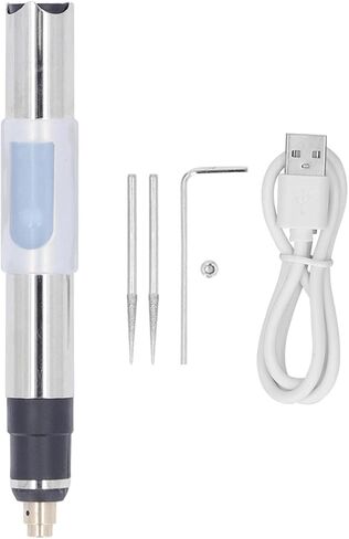 Electric Engraving Tool with Cordless Engraver Pen and Rotary Function Portable USB Rechargeable 25W 5000 To 25000RPM in Saudi Arabia