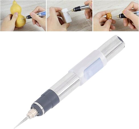 Electric Engraving Tool with Cordless Engraver Pen and Rotary Function Portable USB Rechargeable 25W 5000 To 25000RPM in Saudi Arabia