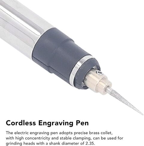 Electric Engraving Tool with Cordless Engraver Pen and Rotary Function Portable USB Rechargeable 25W 5000 To 25000RPM in Saudi Arabia