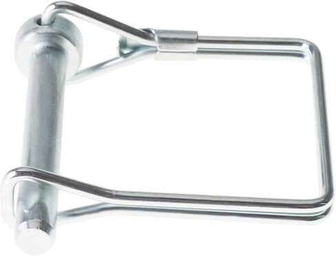 دبوس وصلة AuInn، دبوس وصلة أمان، دبوس قفل العمود، دبوس المقطورة، دبوس قفل السلك، دبابيس قفل مربعة الشكل للمقطورة (20 قطعة، 6.3 مم × 50 مم) in Kuwait