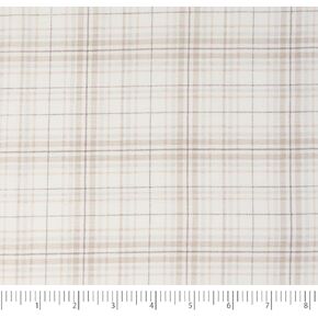 SINGER Print Fabric, 100% Premium Cotton, Christmas Grey Plaid in Saudi Arabia