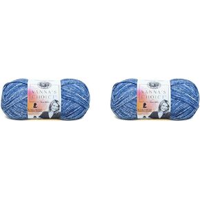 Lion Brand Yarn (1 Skein) Vanna's Choice Yarn, Mustard (Pack of 2)