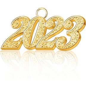 Tashippa سحر شرابة التخرج 2023، سحر لشرابة التخرج 2023، شرابة لقبعة التخرج 2023، قلادة قلادة ملحق DIY صنع 20 قطعة، ذهبي in Kuwait