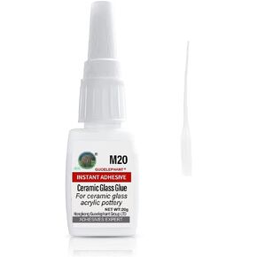 20g Ceramic Glue, Glue for Glass, Super Glue All Purpose Adhesive, Instantly Strong Adhesive for bonding Ceramic, Glass, Pottery, Porcelain, Tile, Mug, Metal, Leather, Plastic, Rubber, Acrylic, etc in Kuwait