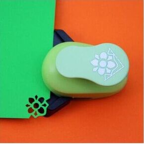 Fascola 1PcsEmbossing DIY Corner Paper Printing Card Cutter Scrapbook Shaper Large Embossing Device Hole Punch Kids Handmade Craft Gift, Total 12 Design (Style 1)