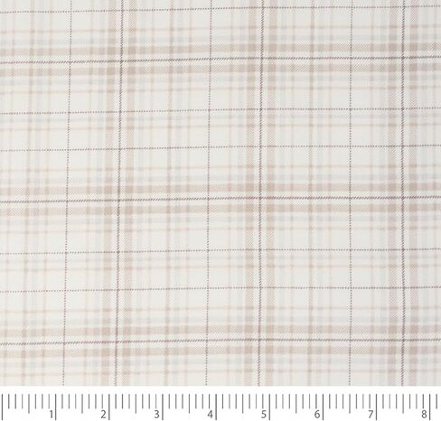 SINGER Print Fabric, 100% Premium Cotton, Christmas Grey Plaid in Saudi Arabia