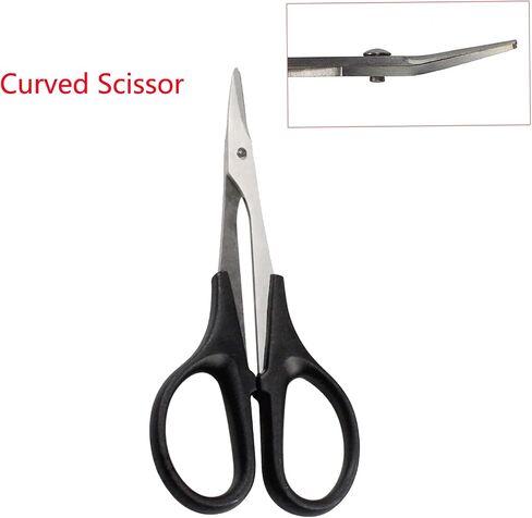 LinsyRC RC Model Car Body Shell Trimming Straight and Curved Scissor Set for RC Car Truck in Saudi Arabia