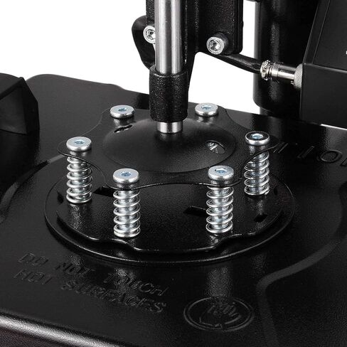 Seeutek Pro 5 في 1 آلة الضغط الحراري 12 × 15 بوصة آلة ضغط القمصان الرقمية 360 درجة تتأرجح بعيدًا متعددة الوظائف مجموعة التسامي لنقل الحرارة للقمصان والقدح وقبعة لوحة الغطاء in Kuwait