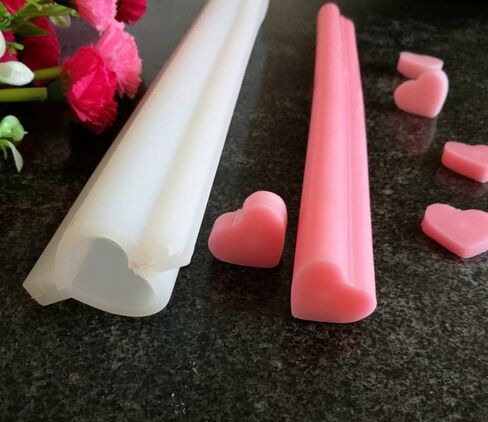 Justfund شكل دائري أنبوب عمود سيليكون الصابون/قالب شمعة تضمين الصابون صنع لوازم أداة ضياء. 1 بوصة in Kuwait