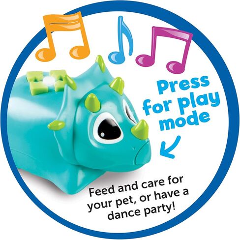 Learning Resources Coding Critters Rumble & Bumble - 23 Pieces, Ages 4+, Educational Learning Games, Screen-Free Early Coding Toy For Kids, Interactive STEM Coding Pet in Saudi Arabia