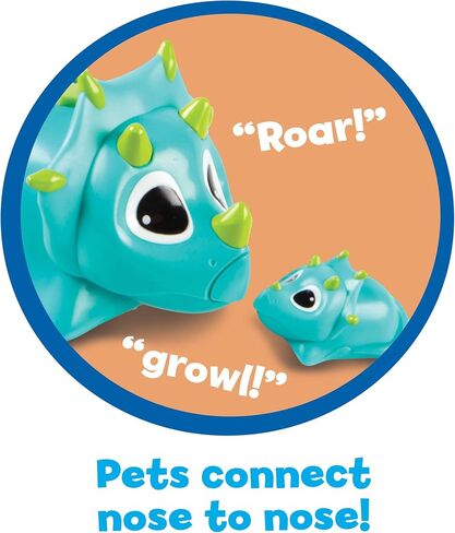 Learning Resources Coding Critters Rumble & Bumble - 23 Pieces, Ages 4+, Educational Learning Games, Screen-Free Early Coding Toy For Kids, Interactive STEM Coding Pet in Saudi Arabia