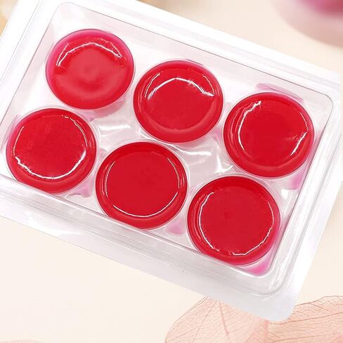 حاويات تذويب الشمع من issdem مجموعة من 100 عبوة من قوالب تذويب الشمع البلاستيكية الشفافة لصنع الشموع in Kuwait