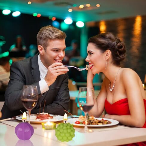 قالب شمعة AOOWU، عبوتان من قوالب صنع صابون الشموع مع 15 قطعة من فتائل الشموع وحامل فتائل غير القابل للصدأ، قوالب شموع سيليكون اسطوانة ثلاثية الأبعاد، قالب خبز الحلوى لتزيين الحفلات بنفسك in Kuwait