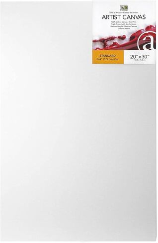 Art Advantage Artist Canvas Visual Edge 4x4, Stretched Canvas for Painting, Canvas Boards for Painting, Canvas for Painting, Canvases for Painting, Stretched Canvas in Kuwait