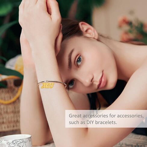 Tashippa سحر شرابة التخرج 2023، سحر لشرابة التخرج 2023، شرابة لقبعة التخرج 2023، قلادة قلادة ملحق DIY صنع 20 قطعة، ذهبي in Kuwait