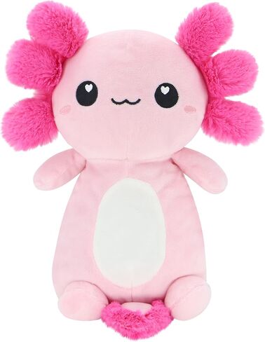Axolotl Plush, Cute Pink Axolotl Stuffed Animals, Kawaii Soft Plushies Pillow Toy Axolotl Plushie Gifts for Girls Kids Decor (Purple) in Kuwait