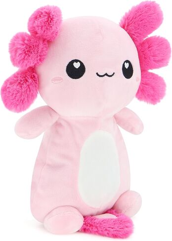 Axolotl Plush, Cute Pink Axolotl Stuffed Animals, Kawaii Soft Plushies Pillow Toy Axolotl Plushie Gifts for Girls Kids Decor (Purple) in Kuwait