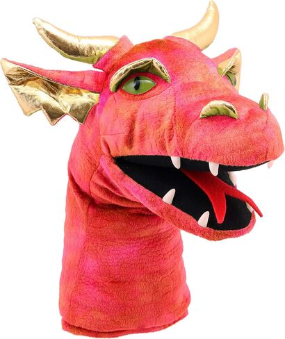 The Puppet Company - Large Dragon Heads - Dragon (Red) Hand Puppet in Saudi Arabia