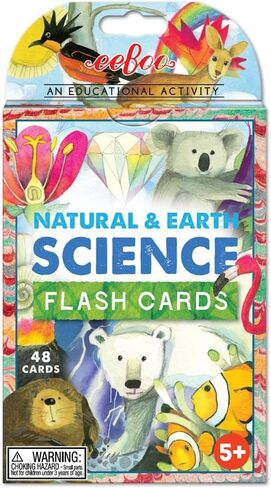 eeBoo: Natural and Earth Science Educational Flash Card, Includes a Colorful Illustration on One Side and Informational Facts on The Other Side, for Ages 5 and up, Encourages Imagination in Saudi Arabia