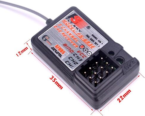 جهاز استقبال 3 قنوات 2.4 جيجا هرتز من فلايسكي FS-GT2 FS-GT2B FS-GT3B FS-GT3C FZ-IT4S in Kuwait