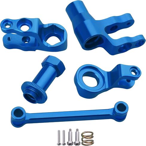 Hobbypark Aluminum Steering Bellcranks and Servo Saver Set Draglink for Traxxas Maxx V1 V2 WideMaxx Upgrades, Replaces 8946 in Saudi Arabia