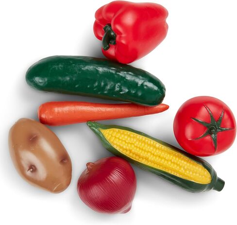 Melissa & Doug Playtime Produce Vegetables Play Food Set With Crate (7 pcs) in Saudi Arabia