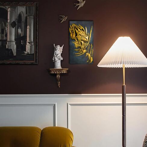 قالب سيليكون تنين ثلاثي الأبعاد، قالب راتنجات الإيبوكسي تمثال حيوان كبير، قالب صب راتنجات الإيبوكسي DIY للتعليق على الحائط وباب تزيين خزانة المنزل والمكتب والديكور الفني، خبز الشوكولاتة in Kuwait