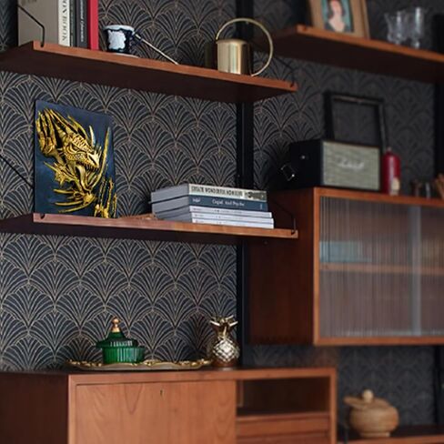 قالب سيليكون تنين ثلاثي الأبعاد، قالب راتنجات الإيبوكسي تمثال حيوان كبير، قالب صب راتنجات الإيبوكسي DIY للتعليق على الحائط وباب تزيين خزانة المنزل والمكتب والديكور الفني، خبز الشوكولاتة in Kuwait