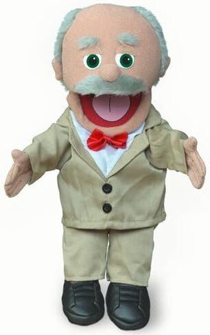 14" Pops, Hispanic Grandfather, Hand Puppet in Saudi Arabia