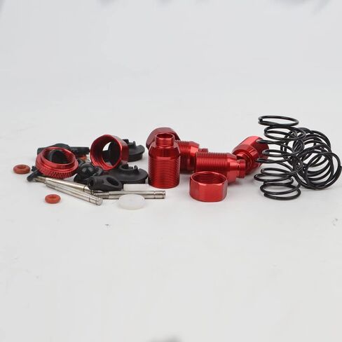 مجموعة أدوات امتصاص الصدمات من الألومنيوم لسيارة 1/10 RC على الطريق الانجراف Tamiya M05 M06 HPI YOKOMO Traxxas أجزاء مطورة (رمادي) in Kuwait