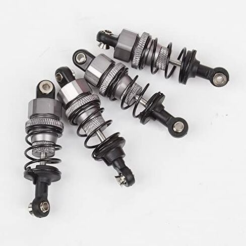 مجموعة أدوات امتصاص الصدمات من الألومنيوم لسيارة 1/10 RC على الطريق الانجراف Tamiya M05 M06 HPI YOKOMO Traxxas أجزاء مطورة (رمادي) in Kuwait