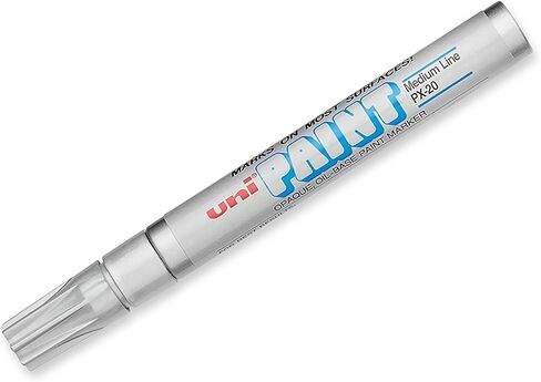 Uni-Paint PX-20 Oil-Based Paint Marker, Medium Point, Assorted Colors, 6-Count in Saudi Arabia