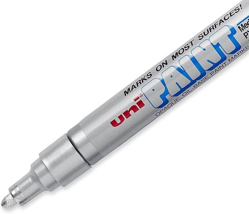 Uni-Paint PX-20 Oil-Based Paint Marker, Medium Point, Assorted Colors, 6-Count in Saudi Arabia