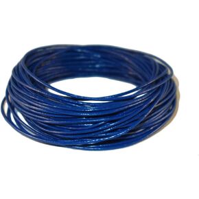 Leather Necklace Cord 1mm Round Leather Cords for Jewelry Making 10 Meters 10.93 Yards Leather Rope String Cord for Craft DIY Project String Cord Grey Color