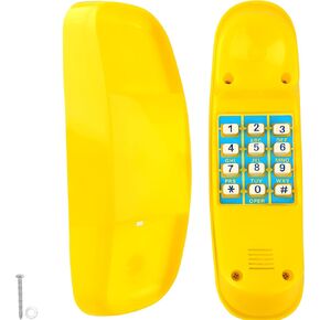 Swingset Phone Toys Playground Treehouse Phone Pretend Telephone Toy with Numeric Key for Kids Outdoor Playground Treehouse Jungle Gym Accessories (Green)