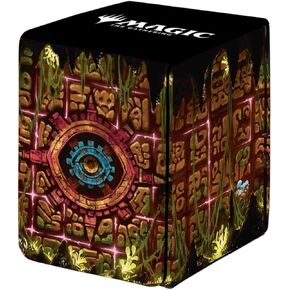 Ultra Pro - MTG The Lost Caverns of Ixalan أكثر من 100 صندوق بطاقات، Pantlaza، مفضل للشمس للسحر: مجموعات MTG للجمع والحماية والتخزين، تخزين البطاقات القابلة للجمع