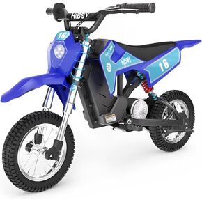 دراجة ترابية كهربائية Hiboy DK1 36V، دراجة نارية كهربائية 300W - تصل إلى 15.5 ميل في الساعة و13.7 ميل طويلة المدى، دراجة نارية ذات 3 سرعات للأطفال من سن 3 إلى 10 سنوات in Kuwait