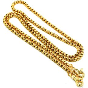 LONG TAO 55" DIY Iron Handbag Chains Accessories Purse Shoulder Cross Body Replacement Straps with 2pcs Metal Buckles