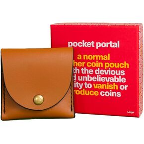 Ellusionist Pocket Portal Coin Pouch: Master the Art of Coin Vanish & Production | Sleek, Deceptive Design | Magic at Your Fingertips | Ideal for Pros & Amateurs | Perform Anywhere, Anytime
