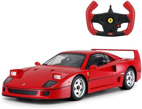 Radio Remote Control 1/14 Scale Ferrari F40 Licensed RC Model Car w/Front Light Controller Open/Close(Red),unisex-children in Saudi Arabia