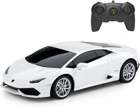 RASTAR Remote Control Car | 1:24 RC Lamborghini HURACÁN LP610-4 Toy Car Model Vehicle, Orange in Saudi Arabia