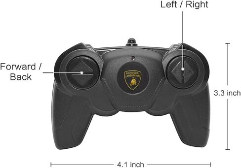 RASTAR Remote Control Car | 1:24 RC Lamborghini HURACÁN LP610-4 Toy Car Model Vehicle, Orange in Saudi Arabia