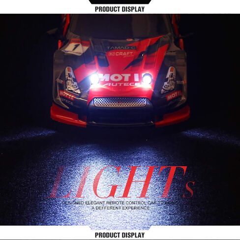 سيارة سباق دريفت RC من جول آر سي، بمقياس 1/18 4WD 2.4 جيجا هرتز، سيارة سباق عالية السرعة للبالغين والأطفال (أسود) in Kuwait