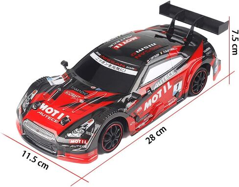 سيارة سباق دريفت RC من جول آر سي، بمقياس 1/18 4WD 2.4 جيجا هرتز، سيارة سباق عالية السرعة للبالغين والأطفال (أسود) in Kuwait