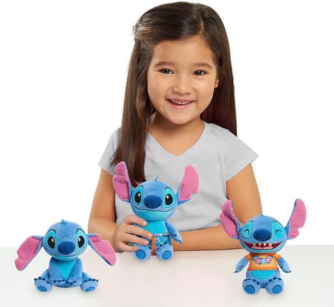 STITCH Disney’s Lilo 7.5 Inch Stitch Plushie Stuffed Animal, Topical Theme, Alien, Officially Licensed Kids Toys for Ages 2 Up by Just Play in Saudi Arabia
