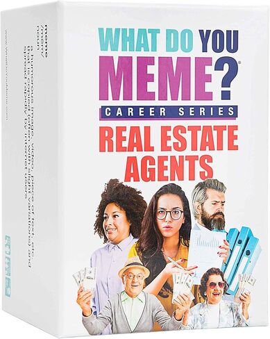 What Do You Meme?® Real Estate Agents Edition - Adult Card Games for Game Night by What Do You Meme?® in Saudi Arabia